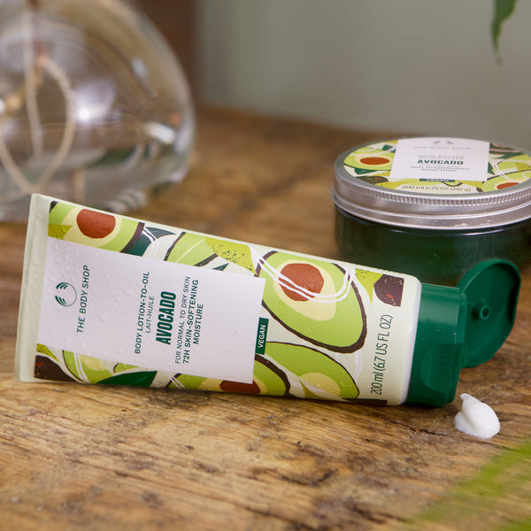 Avocado Lotion-to-Oil