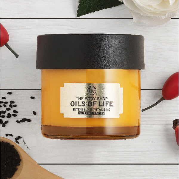 The Body Shop Oils of Life Sleeping Cream