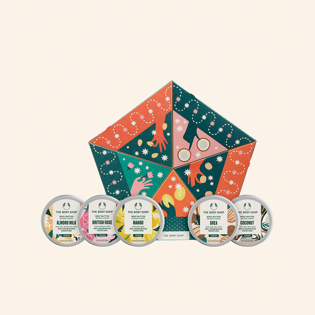 Slather & Nourish Body Butter Gift Set The Body Shop THE BODY SHOP