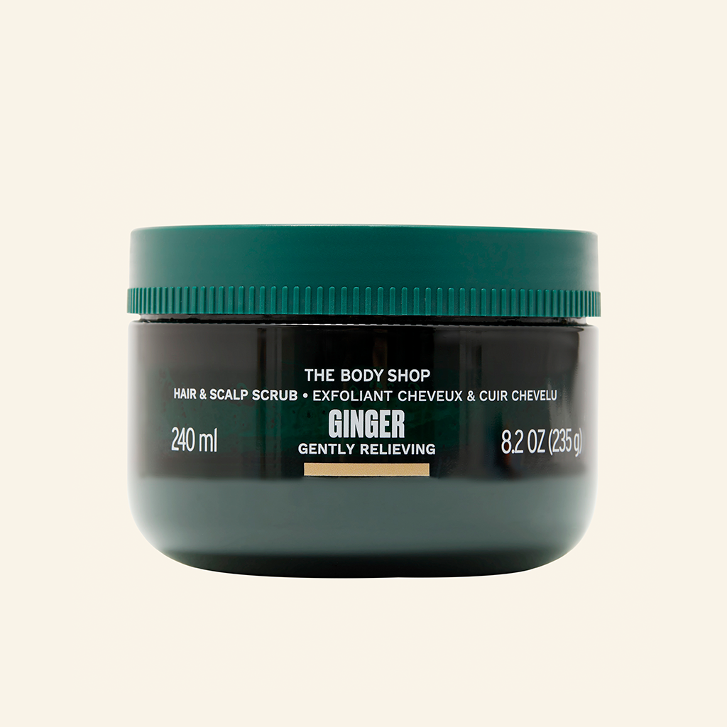 Ginger Hair & Scalp Scrub Shampoos + Treatments The Body Shop THE