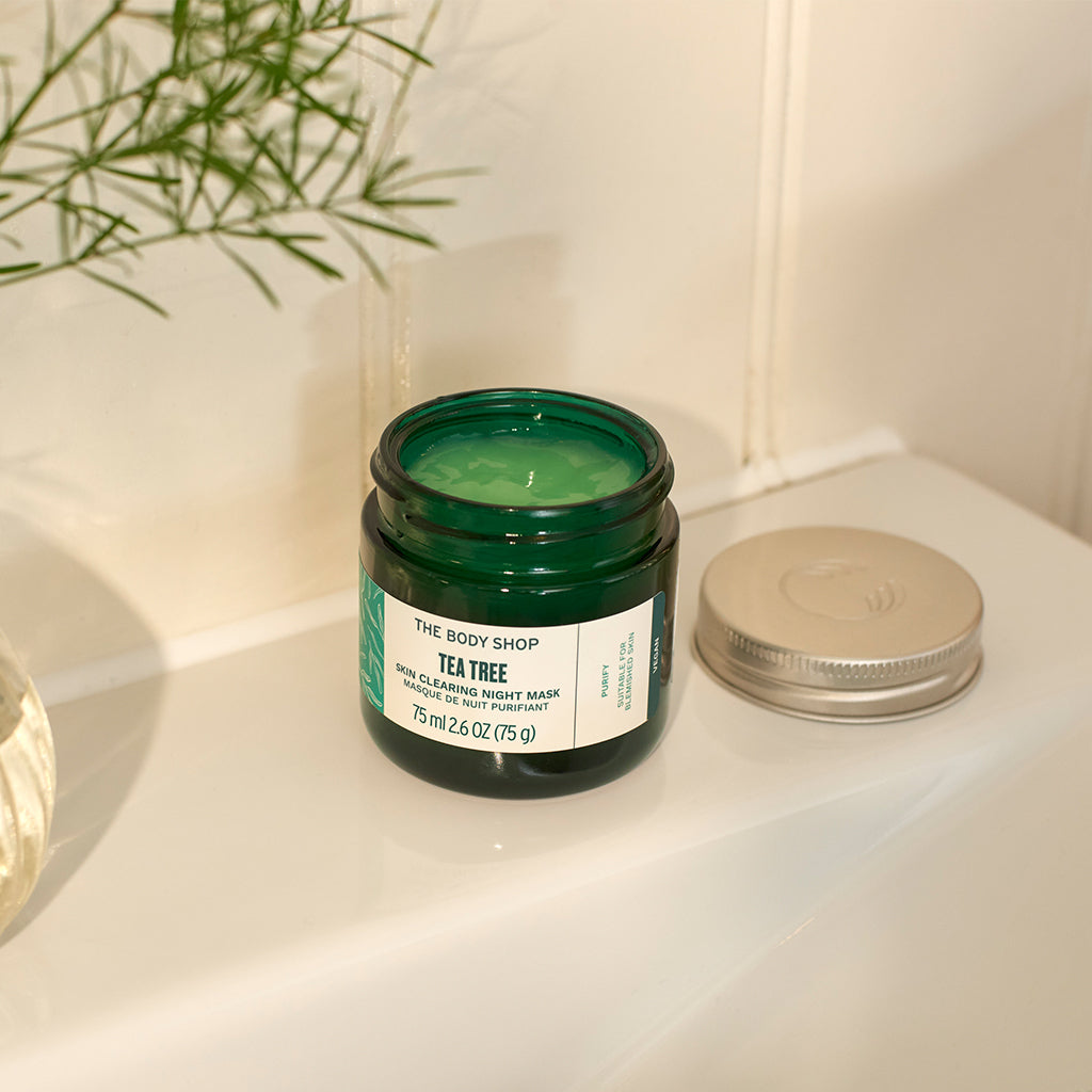 Tea Tree Night Mask Overnight Face Mask The Body Mask THE BODY SHOP