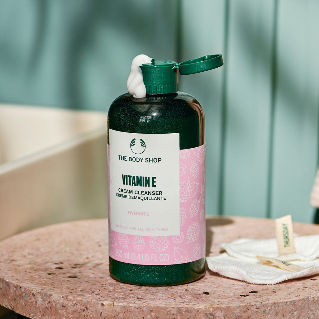 Vitamin E Cream Cleanser Skincare The Body Shop THE BODY SHOP