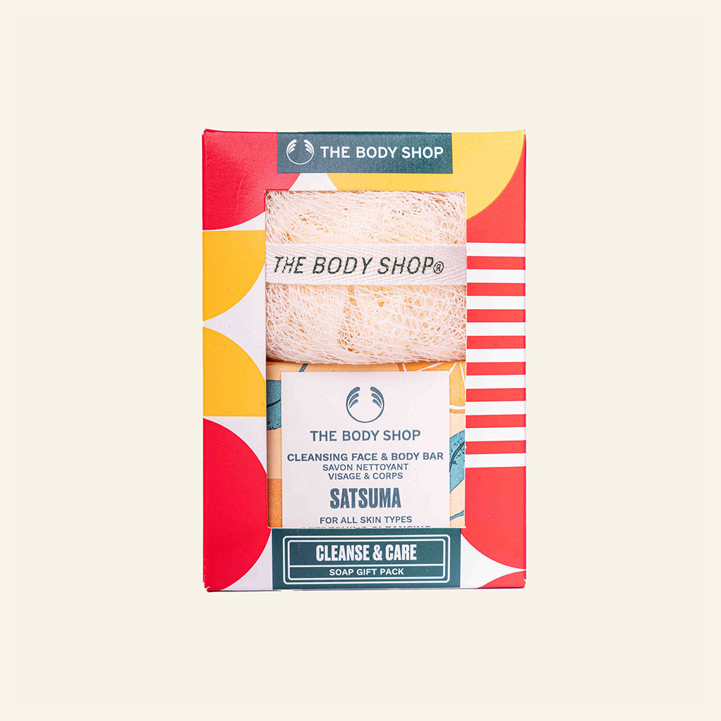 The Body Shop Cleanse & Care Satsuma Soap & Lily Duo