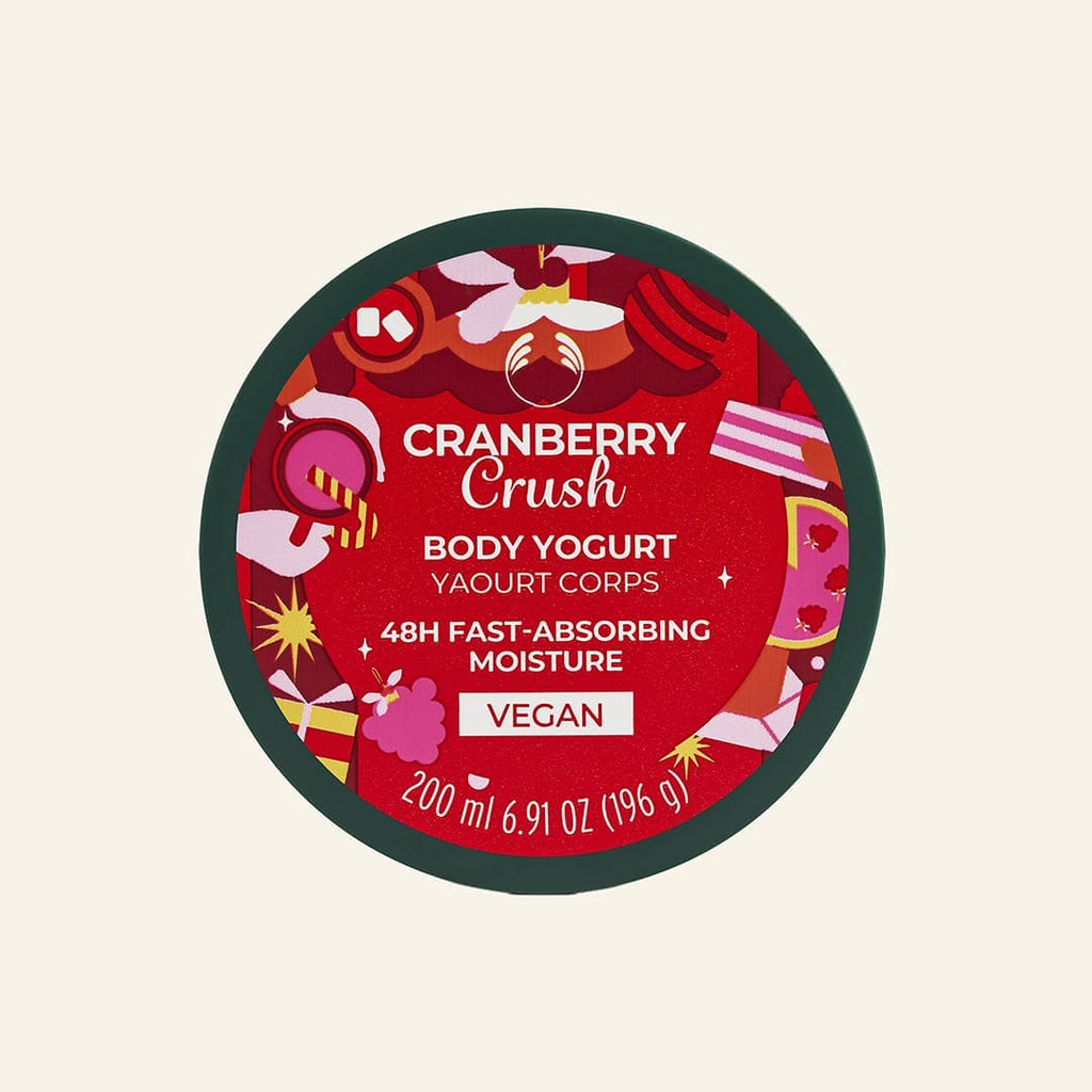 The Body Shop Cranberry Crush Body Yogurt