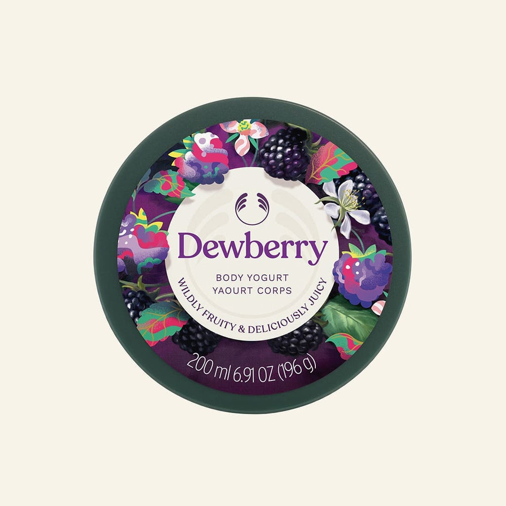 The Body Shop Dewberry Body Yogurt