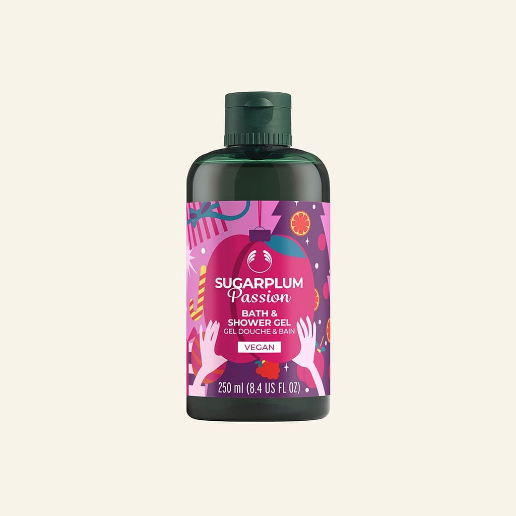 The Body Shop Sugarplum Passion Bath & Shower Gel