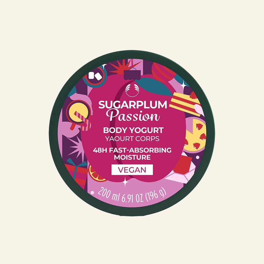 The Body Shop Sugarplum Passion Body Yogurt
