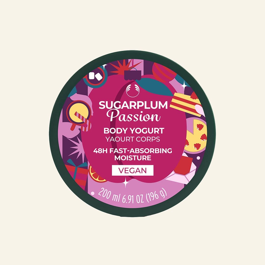 The Body Shop Sugarplum Passion Body Yogurt