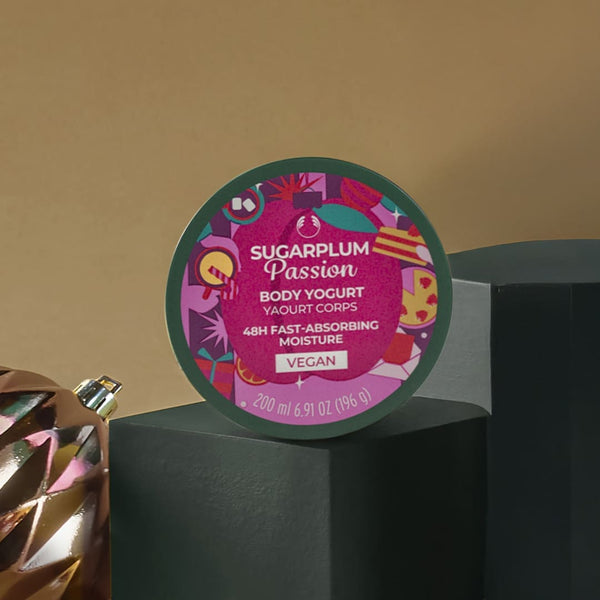 The Body Shop Sugarplum Passion Body Yogurt