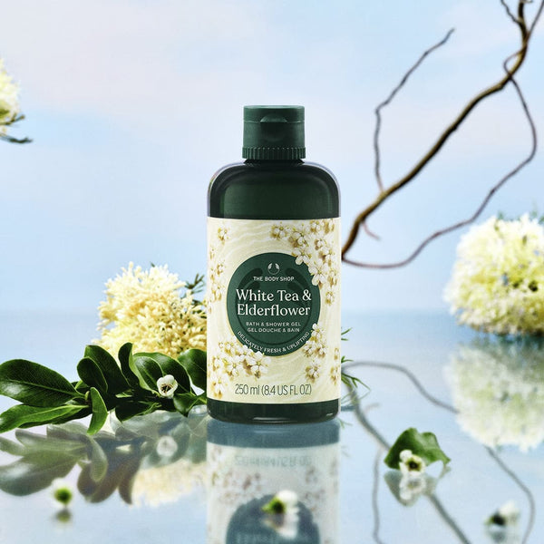 The Body Shop White Tea & Elderflower Bath & Shower Gel