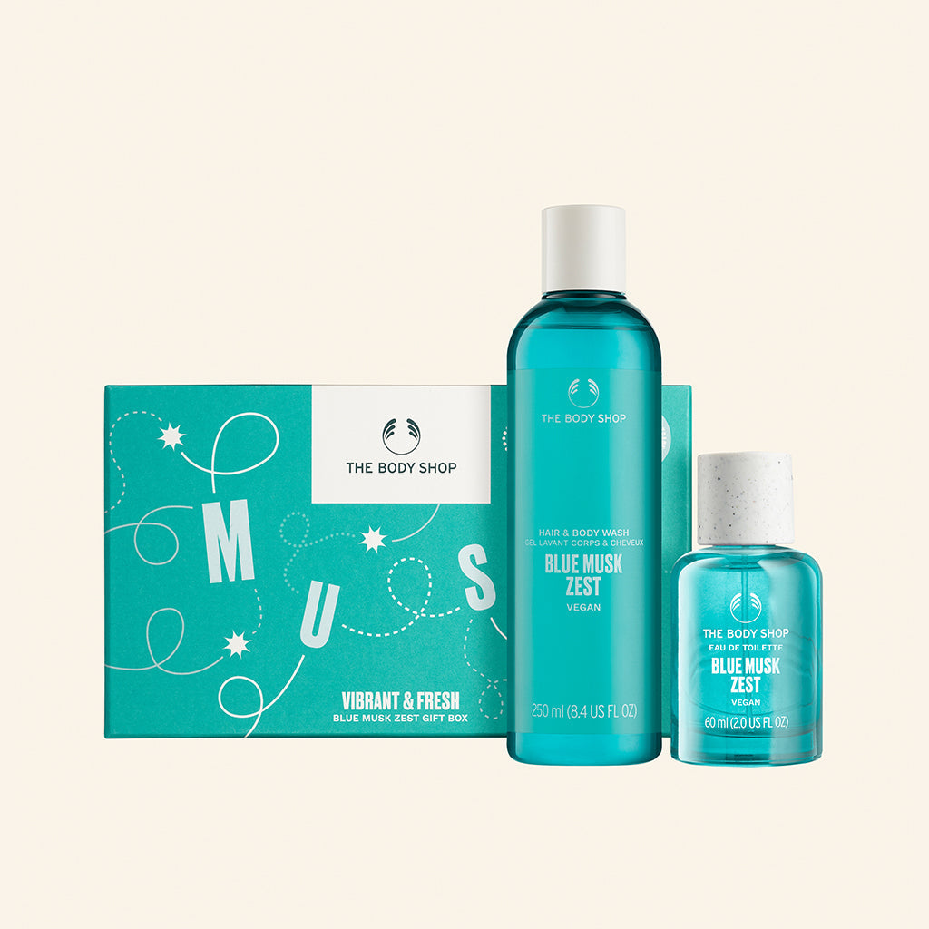 The Body Shop Blue Musk Zest Gift Box