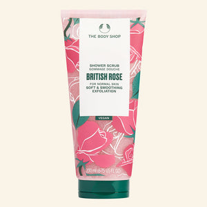 The Body Shop British Rose Shower Scrub