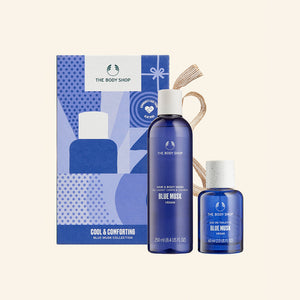 The Body Shop Cool & Comforting Blue Musk Collection