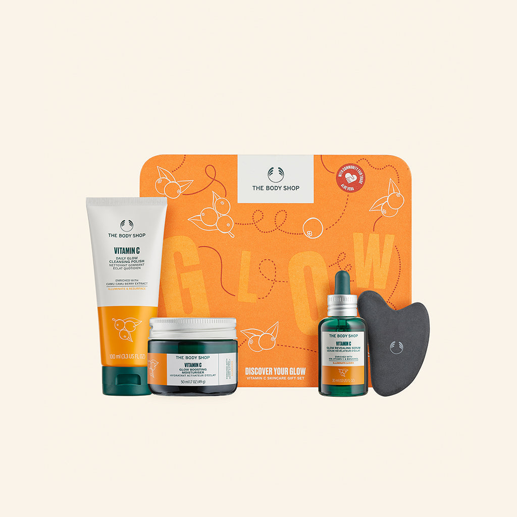 The Body Shop Discover Your Glow Vitamin C Skincare Gift