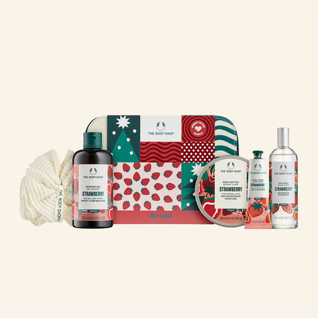 The Body Shop Jolly & Juicy Strawberry Big Gift