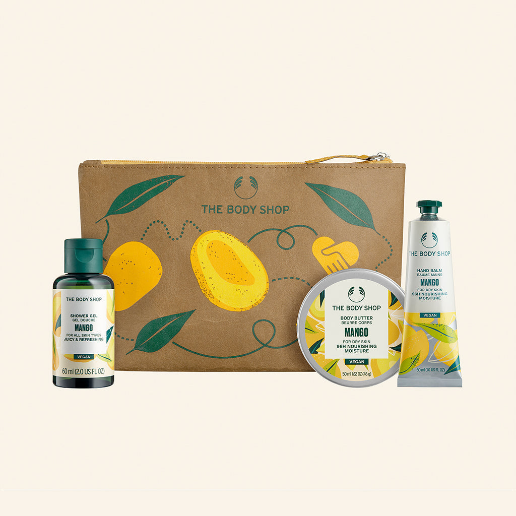 The Body Shop Nourish & Flourish Mango Gift Bag