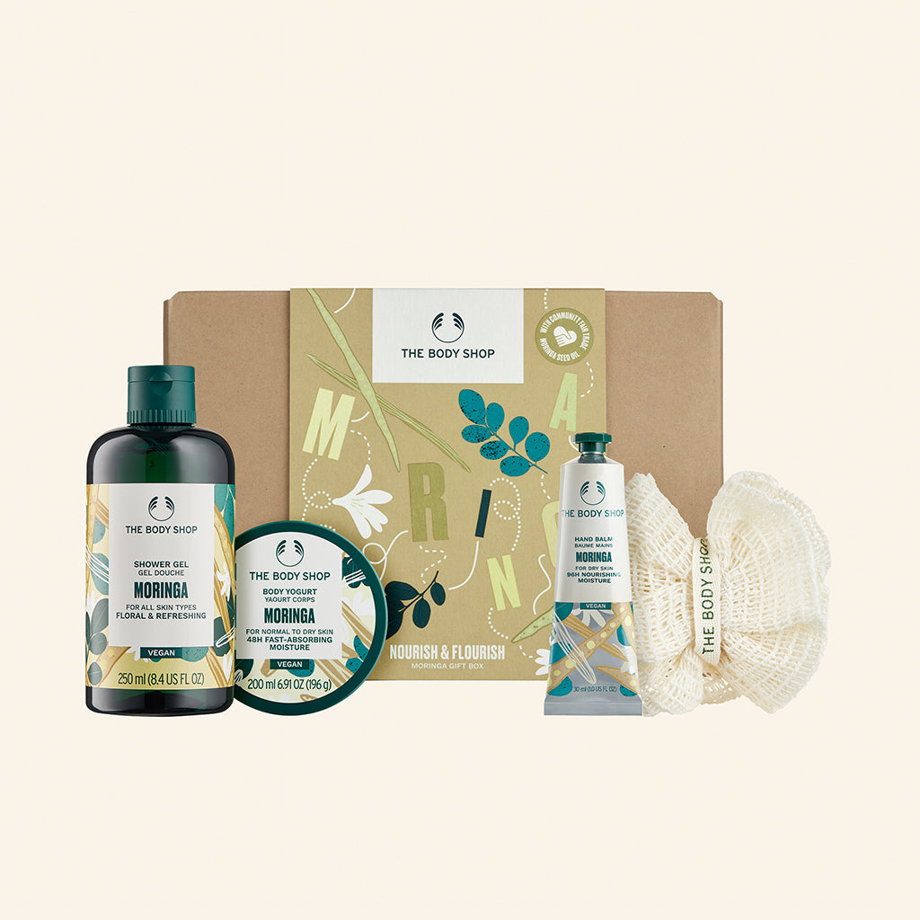 The Body Shop Nourish & Flourish Moringa Gift Box