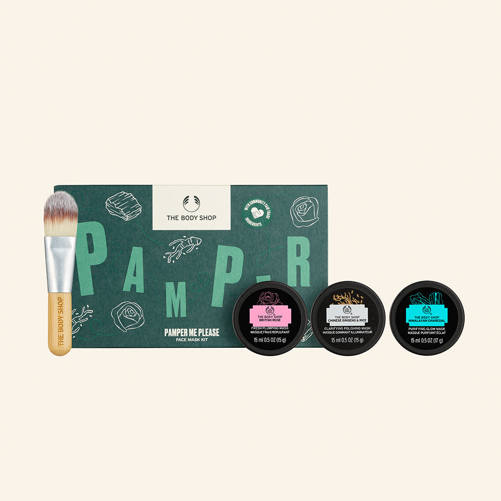 The Body Shop Pamper Me Please Face Mask Kit