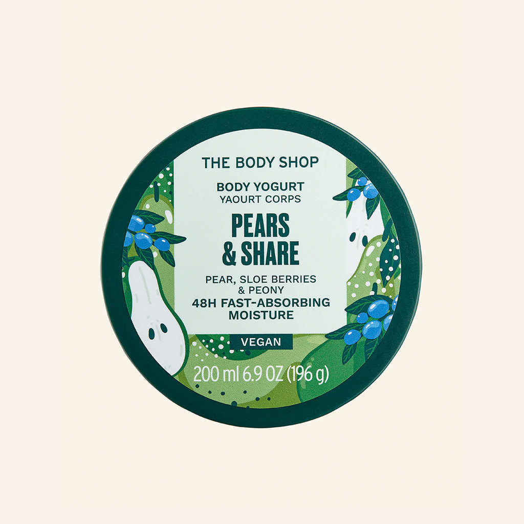 The Body Shop Pears & Share Body Yogurt