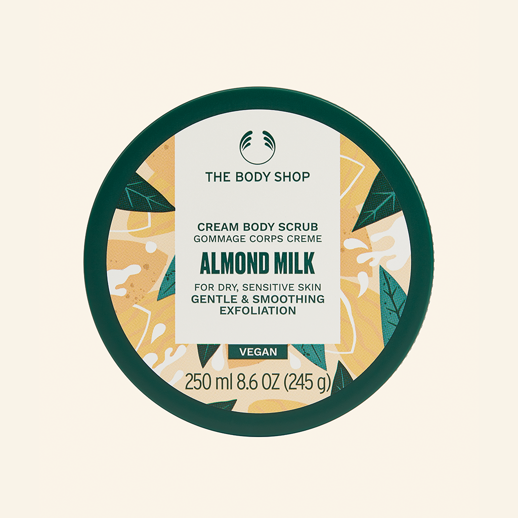 The Body Shop almond-milk-body-scrub