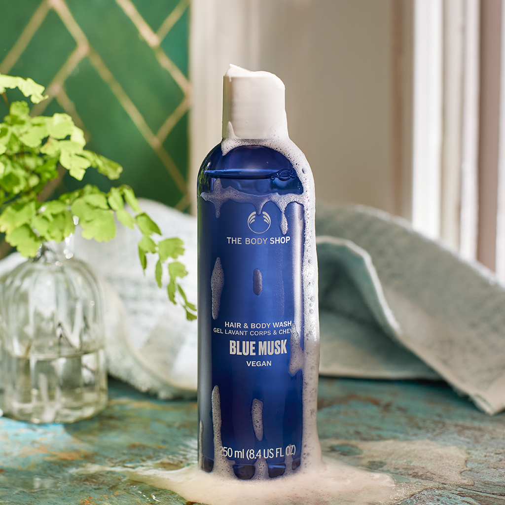 Blue Musk Hair Body Wash The Body Shop THE BODY SHOP