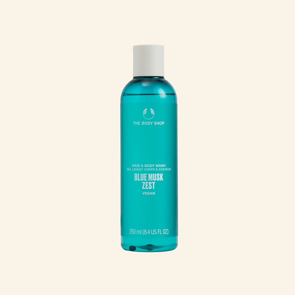 The Body Shop blue-musk-zest-hair-and-body-wash