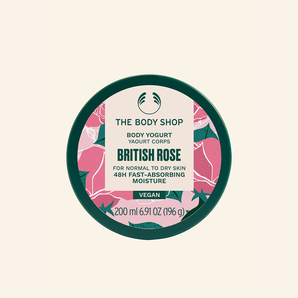 The Body Shop British Rose Body Yogurt 