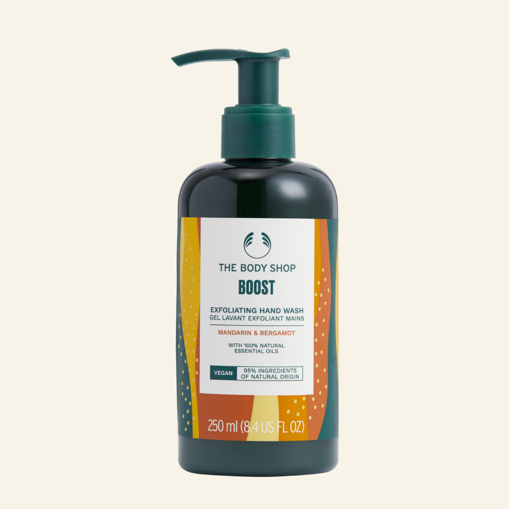 The Body Shop Boost Exfoliating Hand Wash