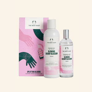 The Body Shop Uplifting Blooms 
 Glowing Cherry Blossom Duo