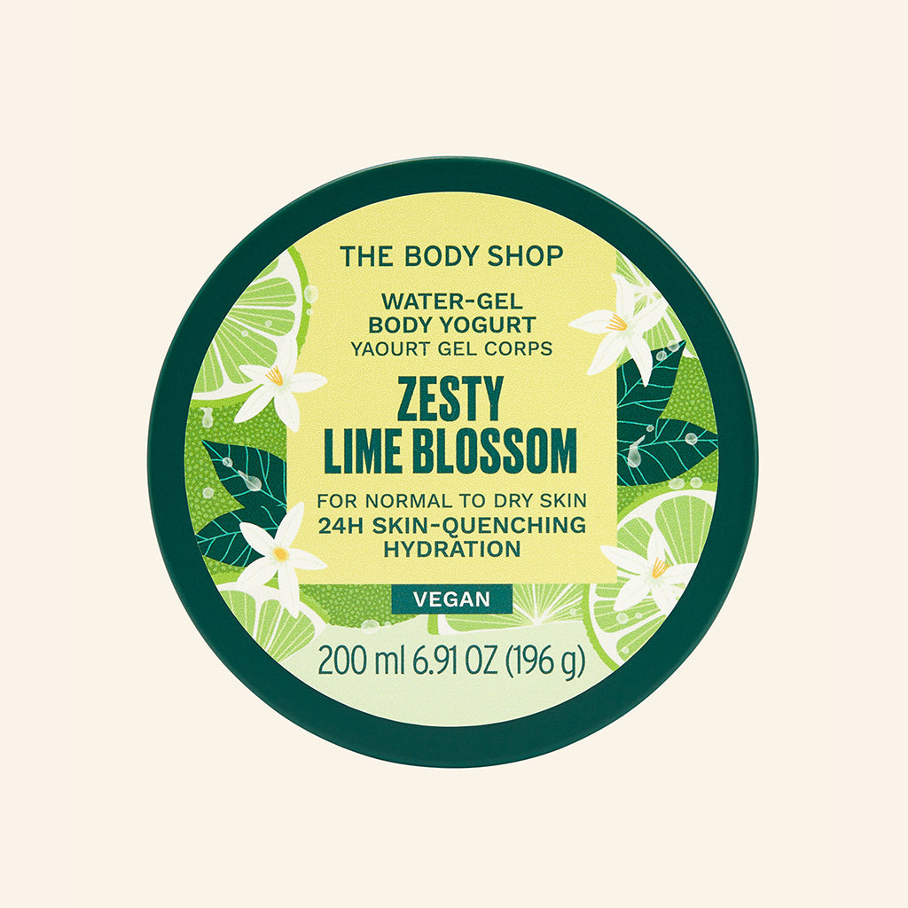 The Body Shop Zesty Lime Blossom Water-Gel Body Yogurt